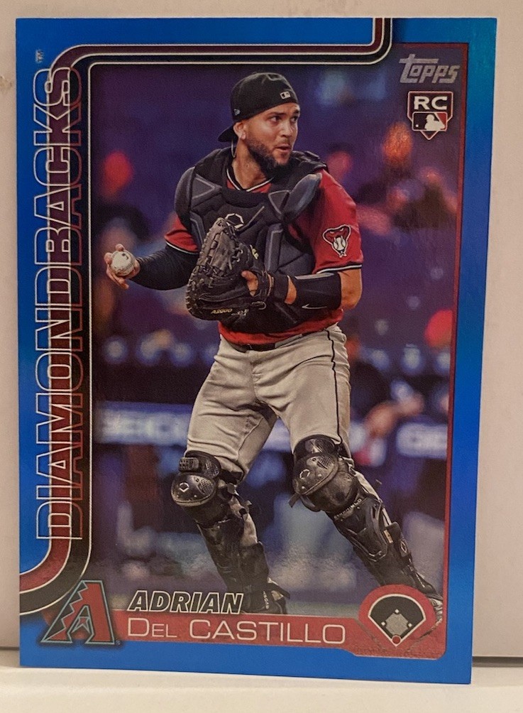 2025 Topps Series 1 - Adrian Del Castillo #226 Blue Rainbow /150 (RC)