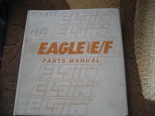 Elgin Eagle E F Street Sweeper Cleaner Operator's Manual
