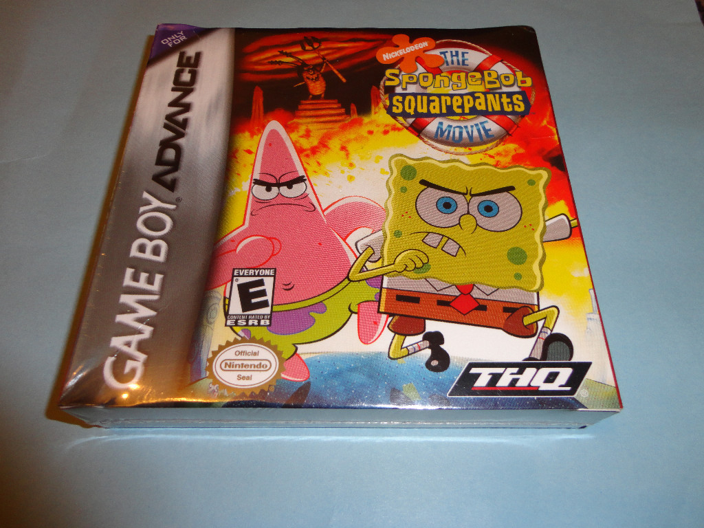 The Spongebob Squarepants Movie Nintendo Game Boy Advance New Sp Gba 785138321639 Ebay