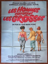 Poster MEN PREFER BIG Jean-Marie Poiré BALASKO Solé 120x160cm