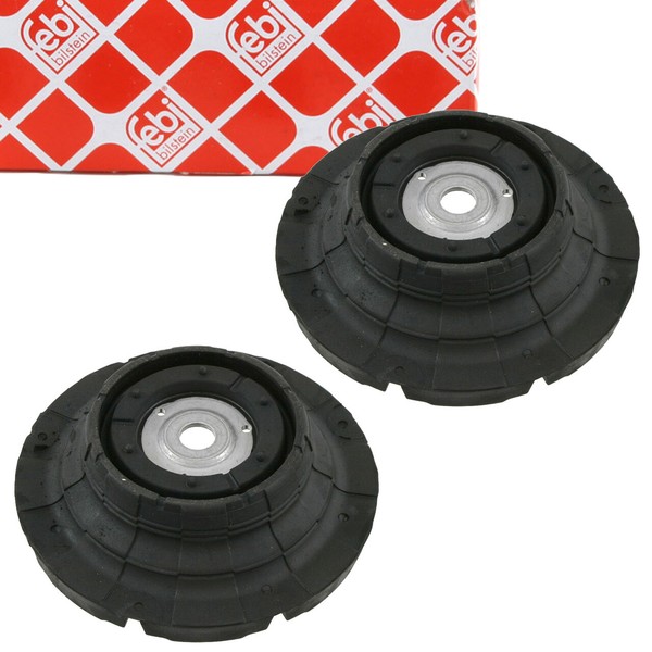 2X febi Federbeinlager Domlager FüR VW Multivan Transporter T5 Vorne 7E0412331-image