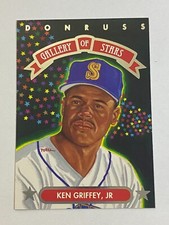 1992 Donruss Triple Play Baseball Gallery of Stars Insert #GS-8 Ken GRIFFEY Jr.
