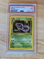 Arbok [1st Edition] #31 Prices | Pokemon Fossil | Pokemon Cards