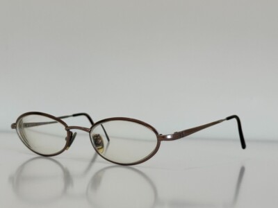 Fendi 576 Women's Oval Lanvender Gold Eyeglasses Optical Frame 130mm