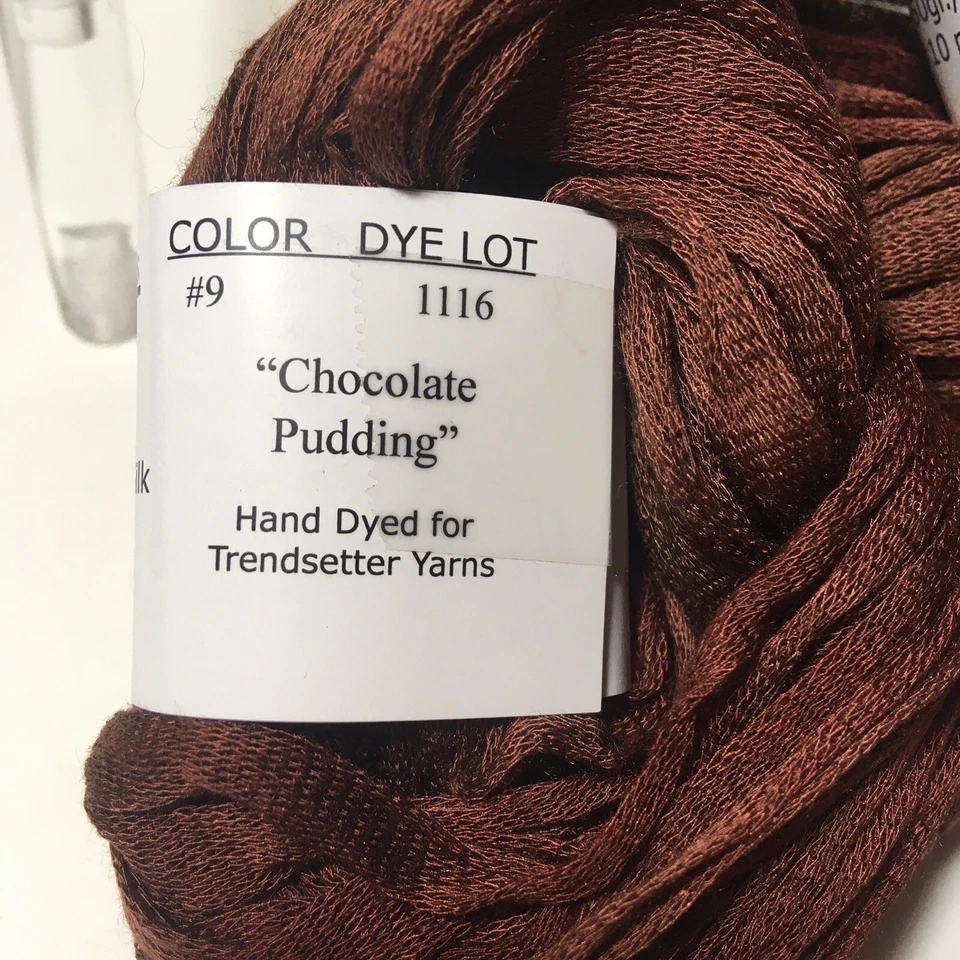 Allure Trendsetter Hilos Chocolate Pudín Color 9 Dyelot 1116 Marrón Lote De 3 BN Foto 3 de 4