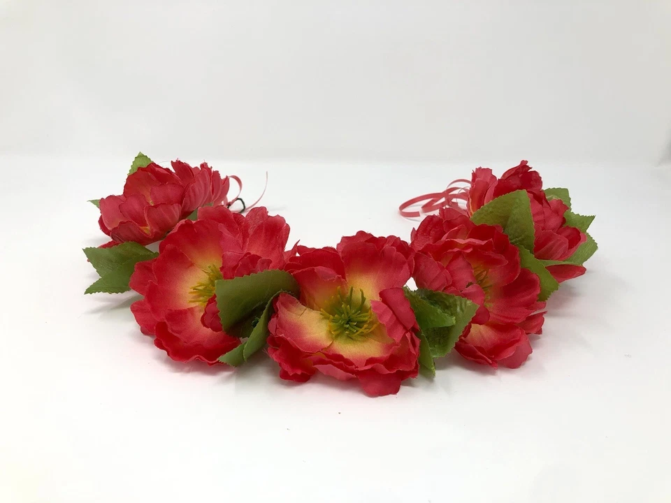 Corona de flores hecha a mano [VER DESCRIPCIÓN] Foto 2 de 3