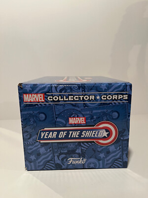 BRAND NEW Funko Pop! YEAR OF THE SHIELD Marvel Collector Corps Box w 2XL  T-Shirt | eBay