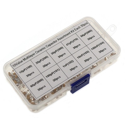 Ceramic Capacitor Assortment Kit (10pF – 100nF) - India