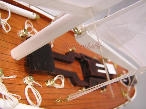Segelboot Segelschiff Boot Segelyacht Holz Maritim Dekoration Deko Haus Neu - Bild 3 von 7