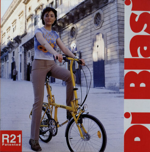 Prospekt Di Blasi R21 2/03 Fahrradprospekt 2003 I F E GB D NL Faltrad Fahrrad - Photo 1/5