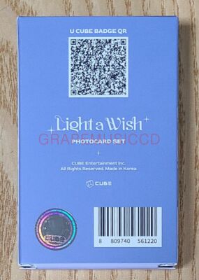 LIGHTSUM LIGHT A WISH OFFICIAL GOODS PHOTO CARD SET NEW | eBay