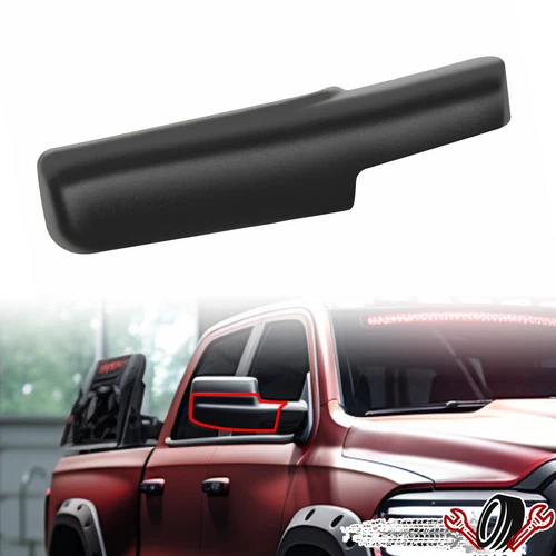 For Dodge RAM 2014 2015-2023 Passenger Right Side Trailer Tow Mirror Cover Caps