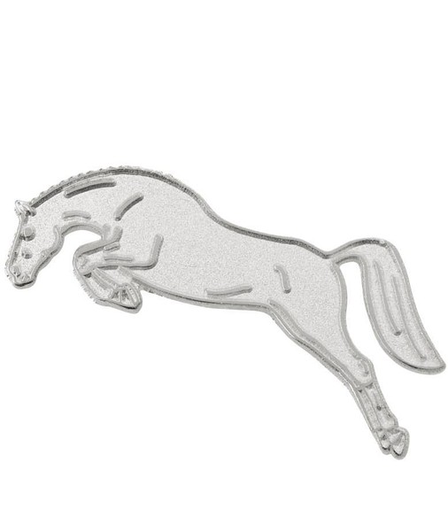 Metall-Wettkampfbrosche In Form Eines Springenden Pferdes Amahorse-image