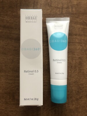 OBAGI Obagi360 Retinol 0.5 Cream 1 oz 30ml Full Size ~ Brand New in Box!!  