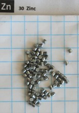 10 gram Zinc metal pellets 99.99% pure element 30 sample