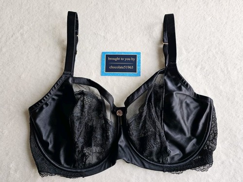 NUEVO SUJETADOR COPA COMPLETA EX M*S MINIMISING LUJOSO SEDA Y ENCAJE TALLA 32G - Imagen 6 de 7