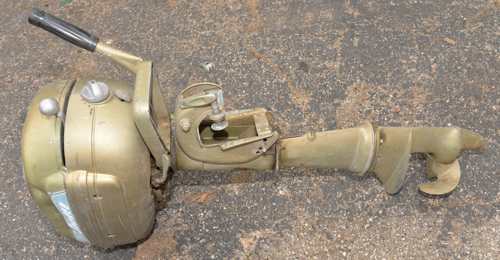 Goodyear Seabee 5hp collectible 1950 outboard motor 0253569 vintage