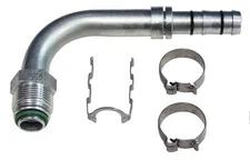 Automotive AC Hose Fitting EZ Clip #6 Male 90 70R8006