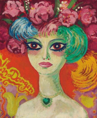 キース・ヴァン・ドンゲン、「Tete de jeune Femme」 キース・ヴァン・ドンゲン、「Tete de jeune Femme」 Portrait