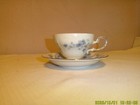 Haviland Blue Garland China Tea/Coffee Cup and Saucer — photo 3