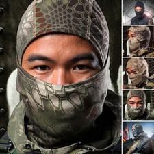 Tactical CS Balaclava Mask UV Protection Hood Jungle Lightweight Full Face Mask