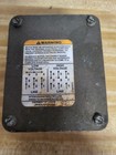 BALDOR MOTOR LEAD BOX AND COVER; #36CB3004.  PRE-OWNED — photo 1