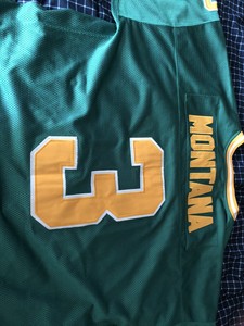 joe montana green jersey