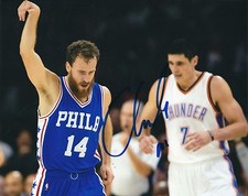 Signed SERGIO RODRIGUEZ 8x10  Philadelphia 76ers  Autographed Photo w/COA