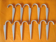 Mauerhaken 20mm Ø ~60mm Einschlaglänge Metall lackiert