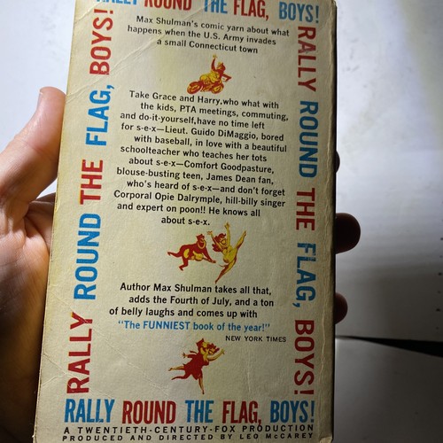 Rally Round the Flag, Boys! by Max Shulman Bantam 1958 Paperback - Picture 5 of 11