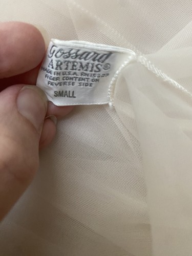 vintage 70s Gossard Nightgown Peignoir Robe Set - Picture 7 of 8