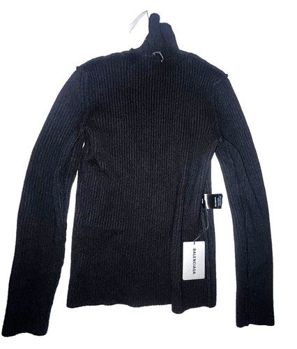 BALENCIAGA 17AW BALENCIAGA Oversize Bleach Sweater homme Beige