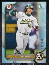 2022 Bowman Draft Clark Elliott #BD-85 Sky Blue /499