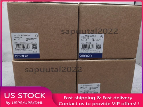 Omron PLC CP1H-X40DT-D CP1HX40DTD New In Box Fast Ship