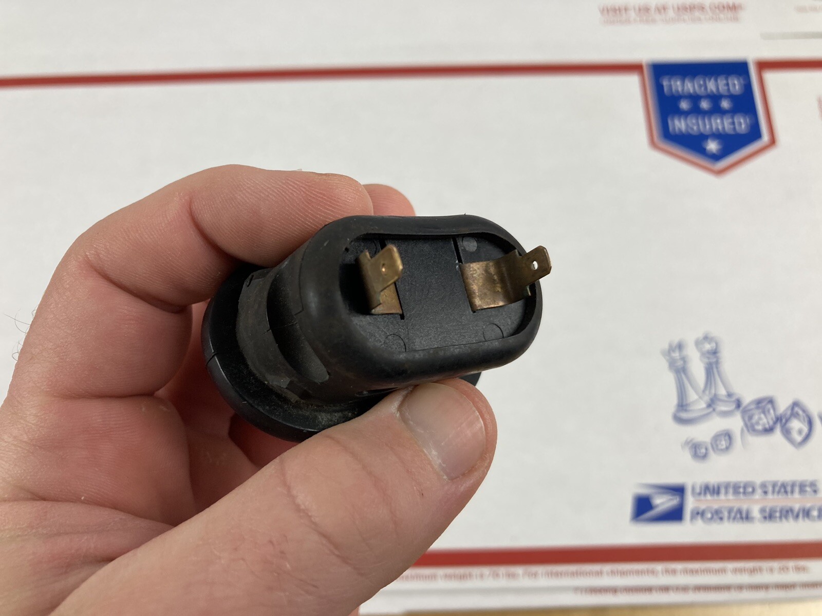 1986 Rolls Royce Silver Spur RH Front Door Open Warning Lamp Light UD23176 oem
