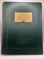 The Ideal Home Music Library Sentimental Songs Vocal Vol. IX Vintage 1924
