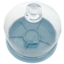 Plastic Clear Dust Cover Tray for Watch Movement Parts, Jewelry, Beads