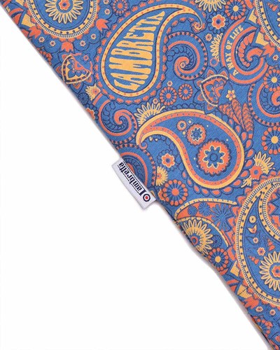 Polo Para Hombres Lambretta Clásico Estampado Paisley Mod Retro Ska Informal Tallas M a 4XL - Imagen 18 de 81