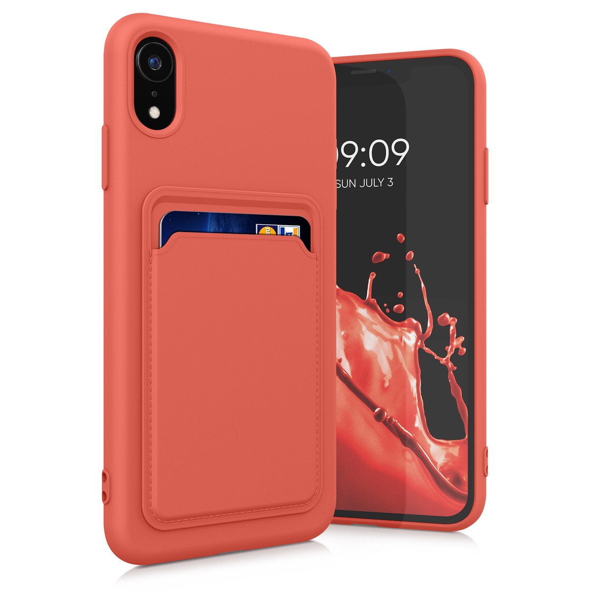 Silicone Case Coral Phone Case Iphone Xr Back Cover Cases For