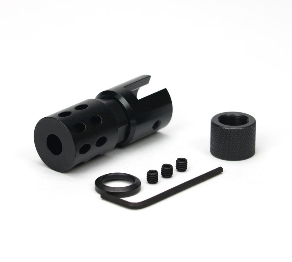Ruger 1022 10/22 LR Short Muzzle Brake For .22 Non-Threaded 1022-Color Var