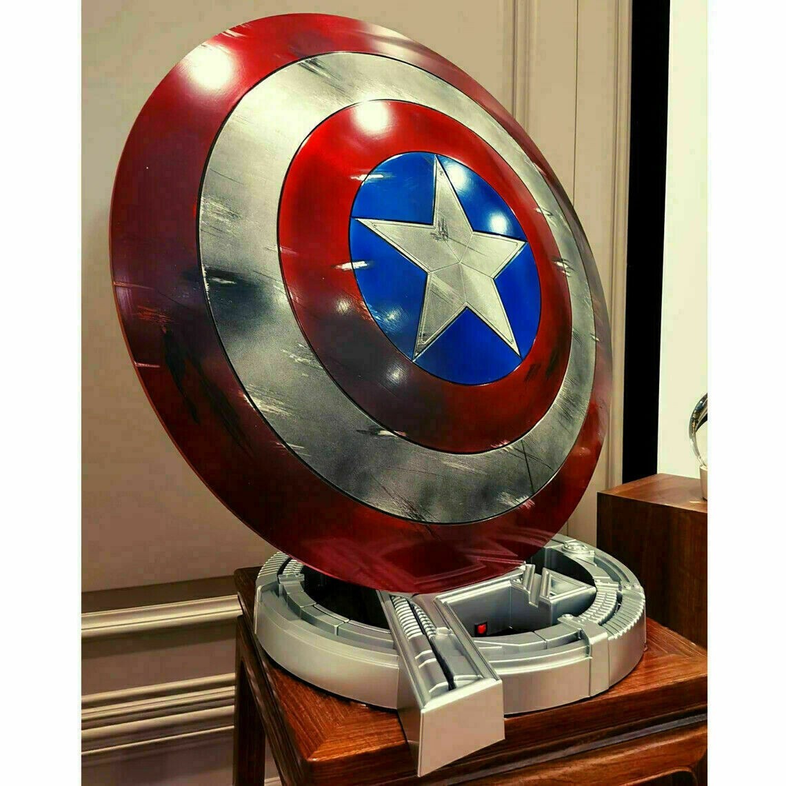 Captain America Shield Captain America’s Shield Metal 1:1,MCU Movie Prop Style