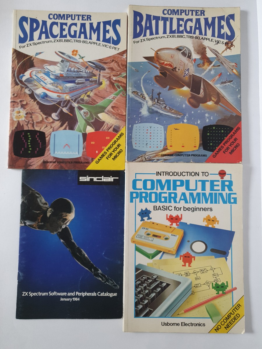 50+ Sinclair ZX Spectrum Casette Games & Miscellaneous Collection