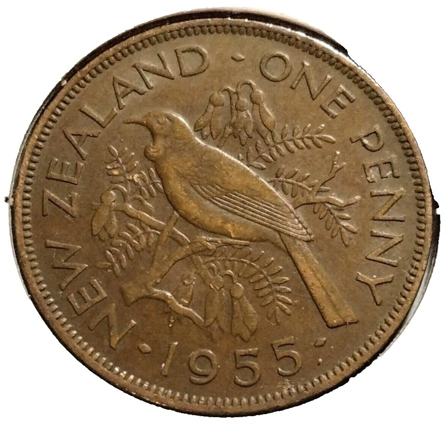 1955 New Zealand Coins