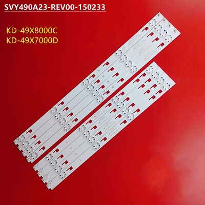 New LED Strips For Sony KD-49X8005C KD-49XD7066 KD-49X8000C KD49XD7005 SVY490A23