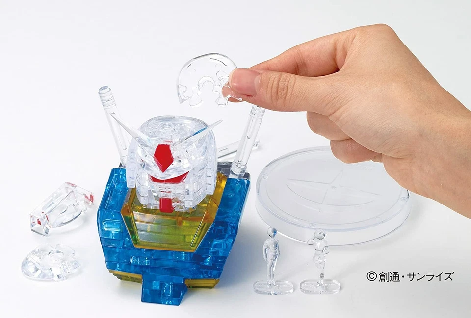 Gundam 3D Jigsaw Puzzle 55Pieces for Age14+ Educational Learning Toys Japan - Image 2 of 4