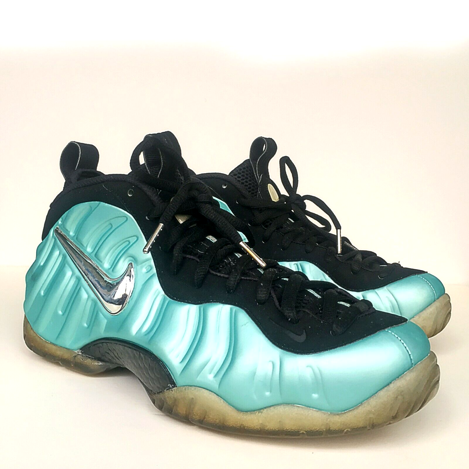 nike foamposite teal