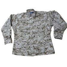 PROPPER Military Desert Camo Jacket Men M R Tactical Army Infantry Zip Tan Sand