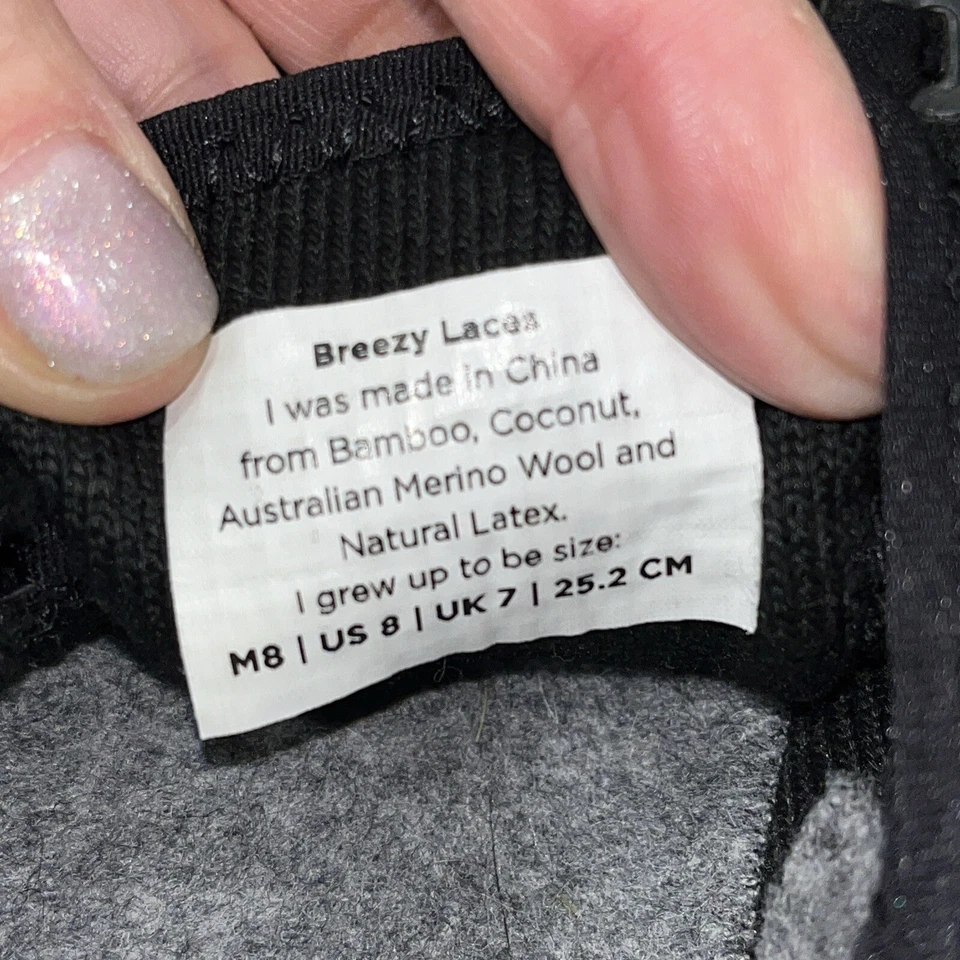 BAUBAX M 8 Negro Australiano Lana Merino Breezy Lacas Foto 2 de 4