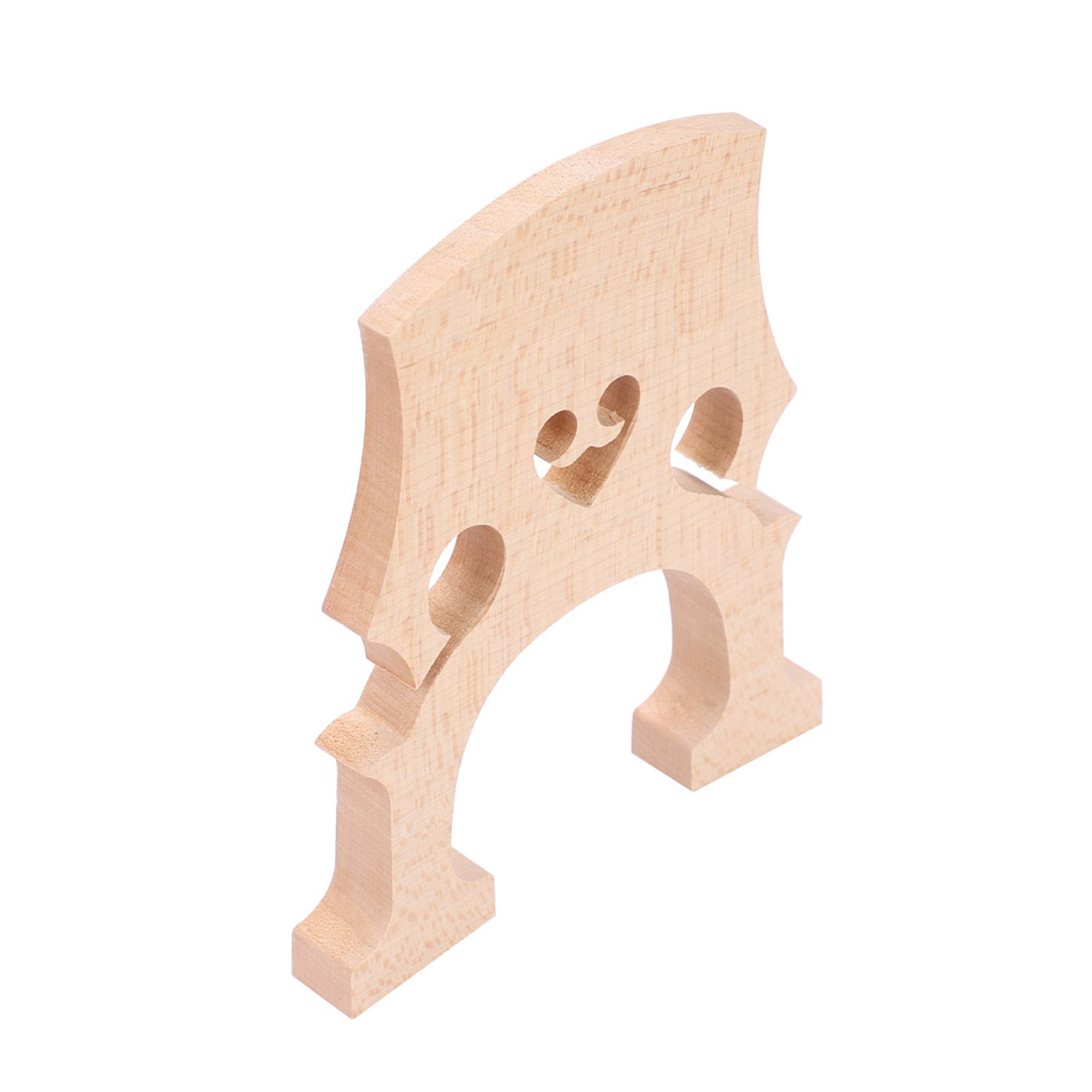 Maple Wood Cello Bridge Replacement Parts Instrument Accessory For 4/4