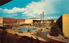 White Winrock Motor Hotel Motel Shopping Center